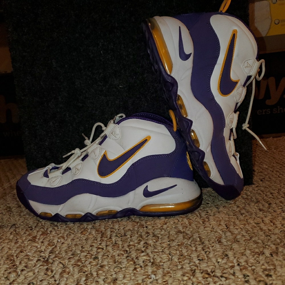 Nike uptempo "lakers"